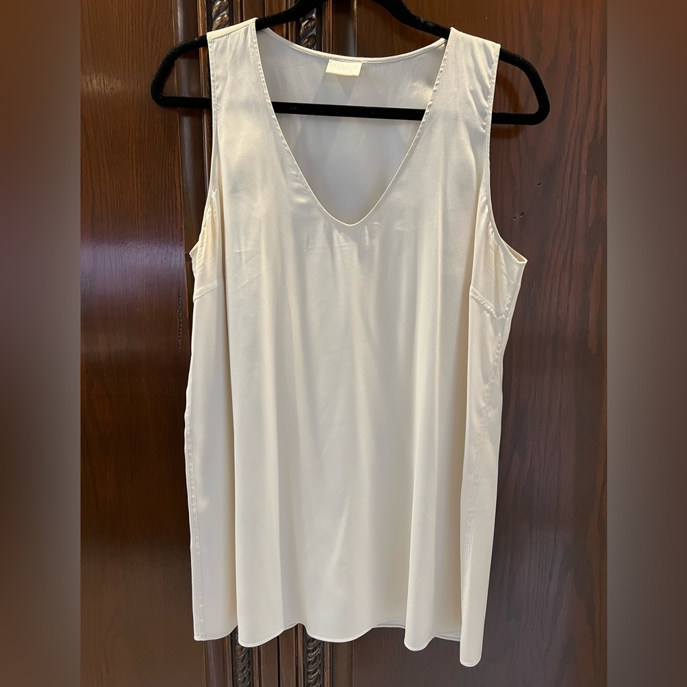 Brunello Cucinelli Cream / Ivory Silk Camisole Women’s XL (XXL)